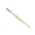 Toothbrush, 39 Tuft, White Nylon Bristles, Ivory